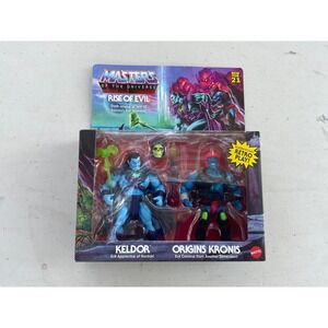 Masters of the Universe Origins Rise of Evil Keldor & Origins Kronis 2-Pack MOTU